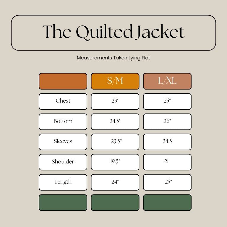 The Quilted Jacket - Red