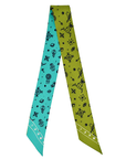 Amulet Flaco - Turquoise/Lime