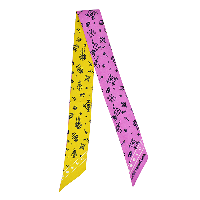 Amulet Flaco - Yellow/Pink