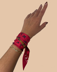 Amulet Flaco - Fuchsia/Sand