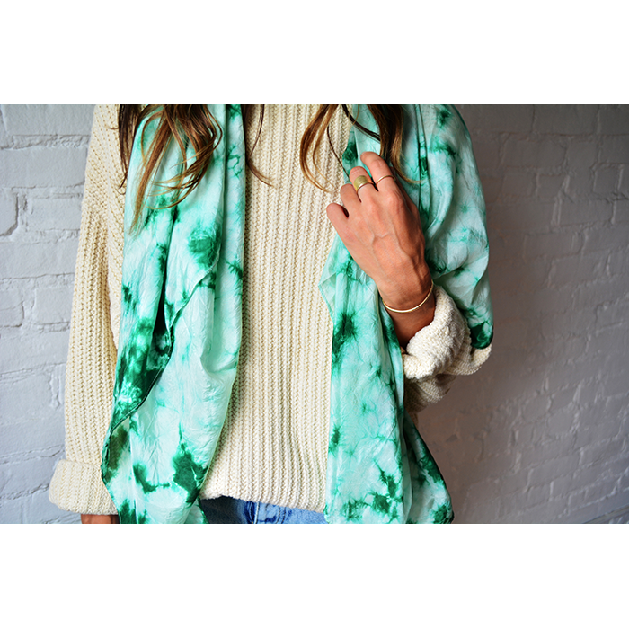 Tie Dye Splotch - Mint