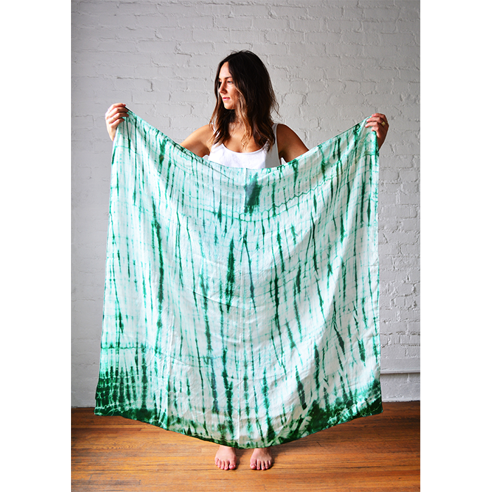 Tie Dye Stripe - Mint