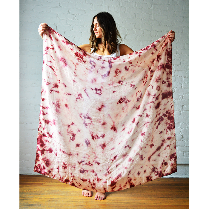 Tie Dye Splotch - Raspberry