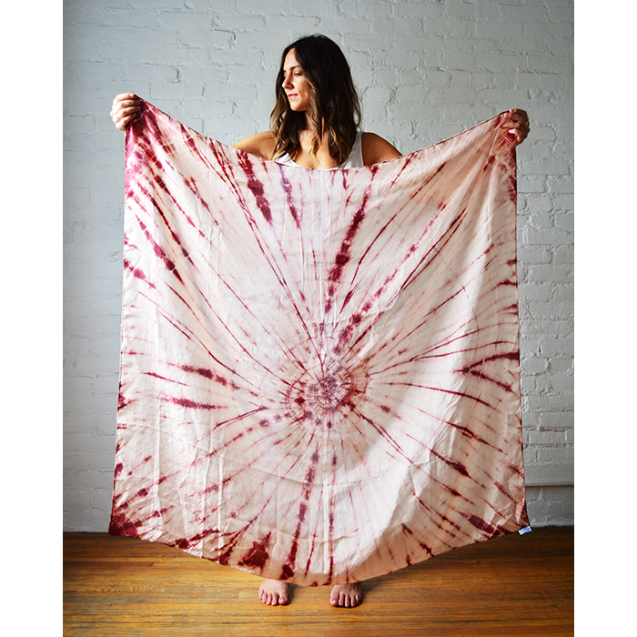 Tie Dye Swirl - Raspberry